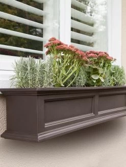 Fairfield Self-Watering Window Box, 4’