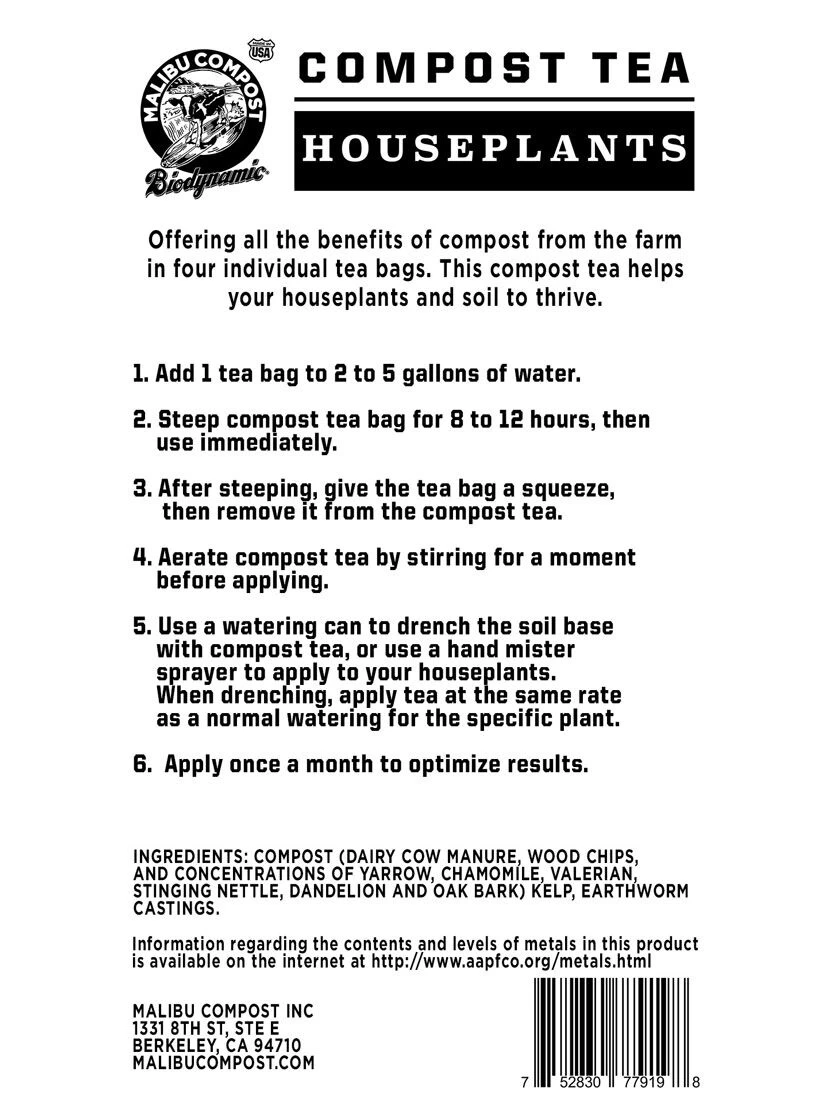 Malibu Compost Tea For Houseplants - Image 2