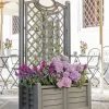 Separate Flower Box With Trellis