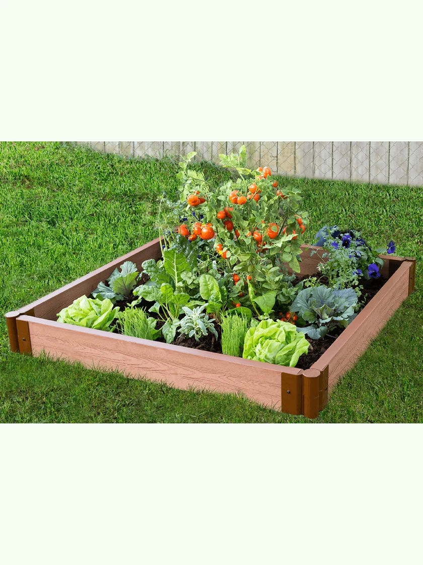 Classic Sienna Composite Raised Bed, 5-1/2" High With 2" Boards - Image 4