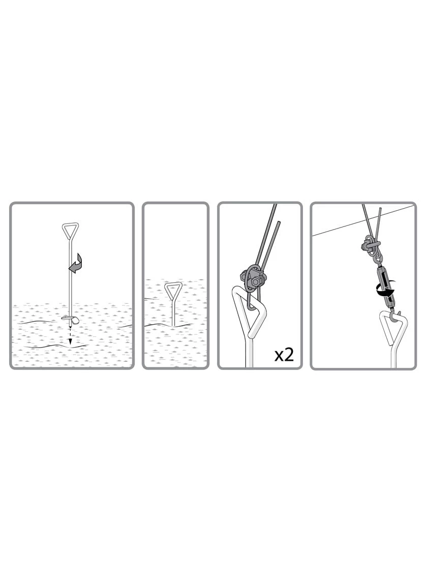 Canopia® By Palram Anchoring Kit For The Palram - Canopia Greenhouses - Image 5