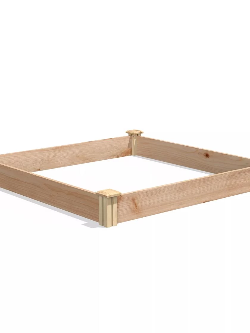 Cedar Raised Garden Bed, 4' X 4' X 6" - Image 6