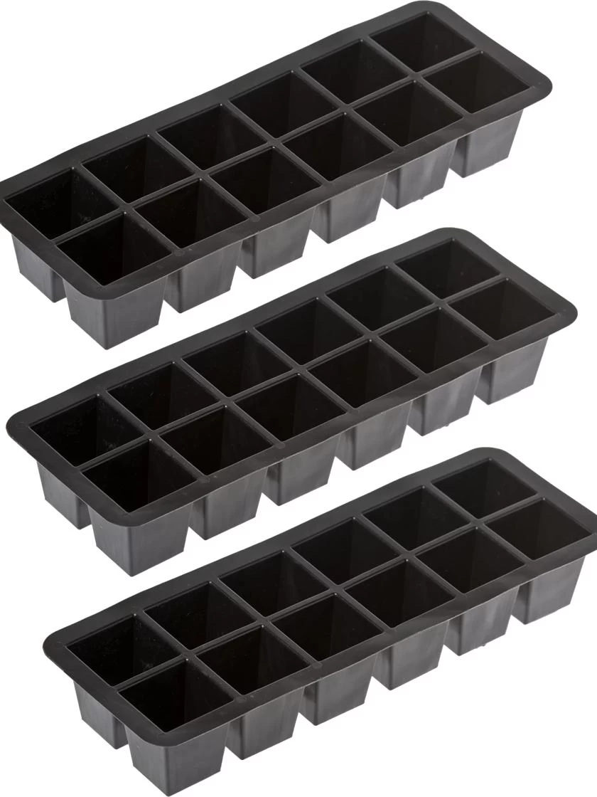 GrowEase 12 Replacement Planting Trays, Set Of 3