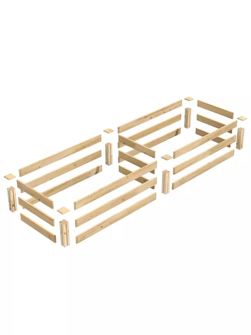 2' Cedar Raised Bed Garden Beds - Image 5
