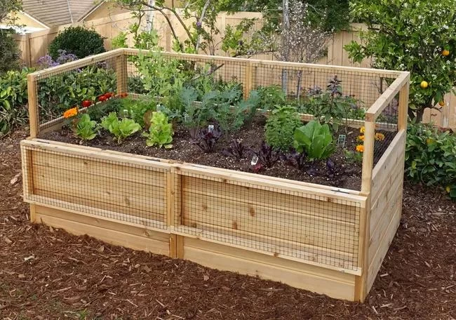 OLT Raised Cedar Garden Bed, 3' X 6' - Image 3