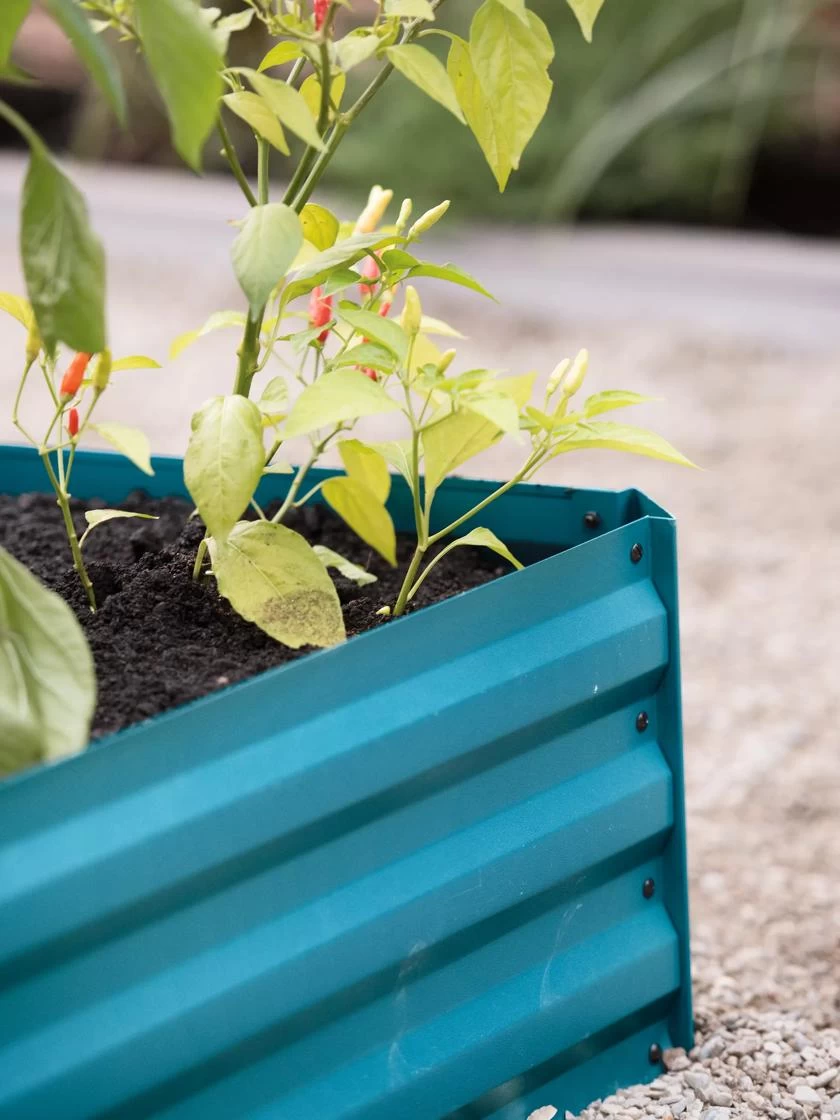 Demeter Corrugated Metal Raised Bed, 34" X 34" - Image 7