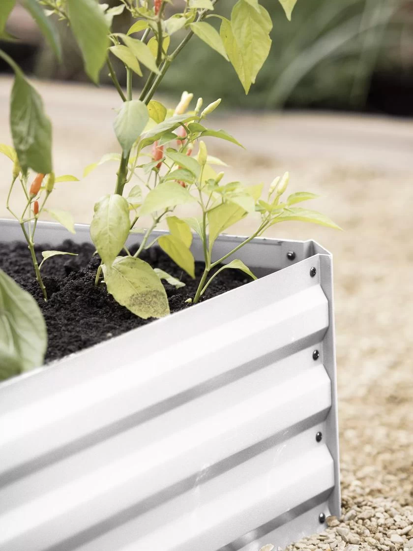 Demeter Corrugated Metal Raised Bed, 34" X 34" - Image 6