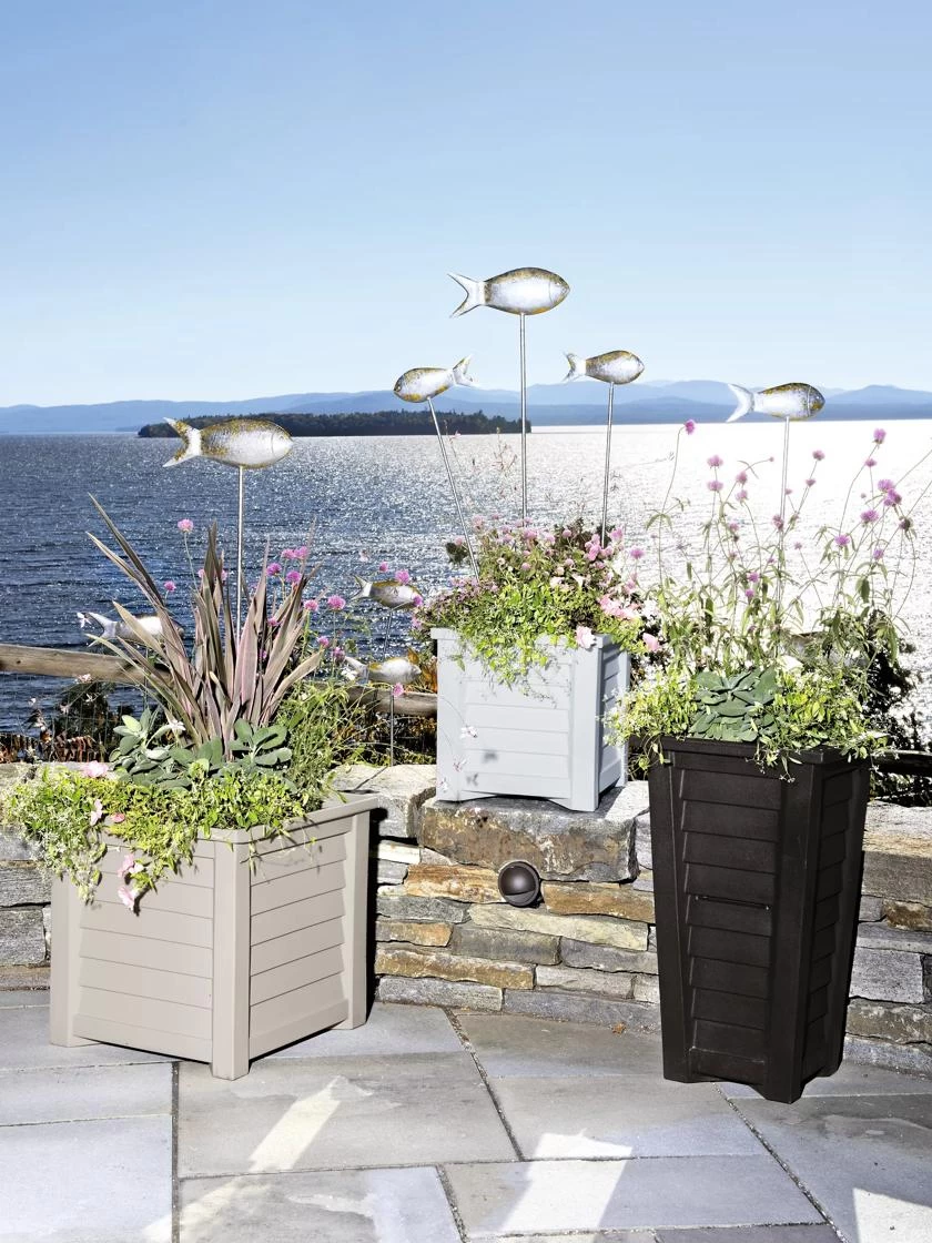 Fish Out Of Water Garden Stakes, Set Of 5 - Image 5