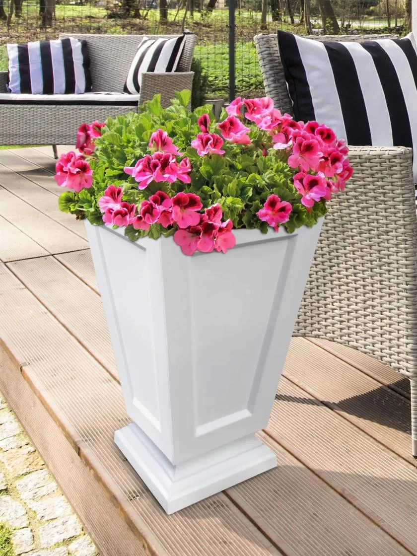 Kensington Self-Watering Tall Patio Planter, 25" - Image 2