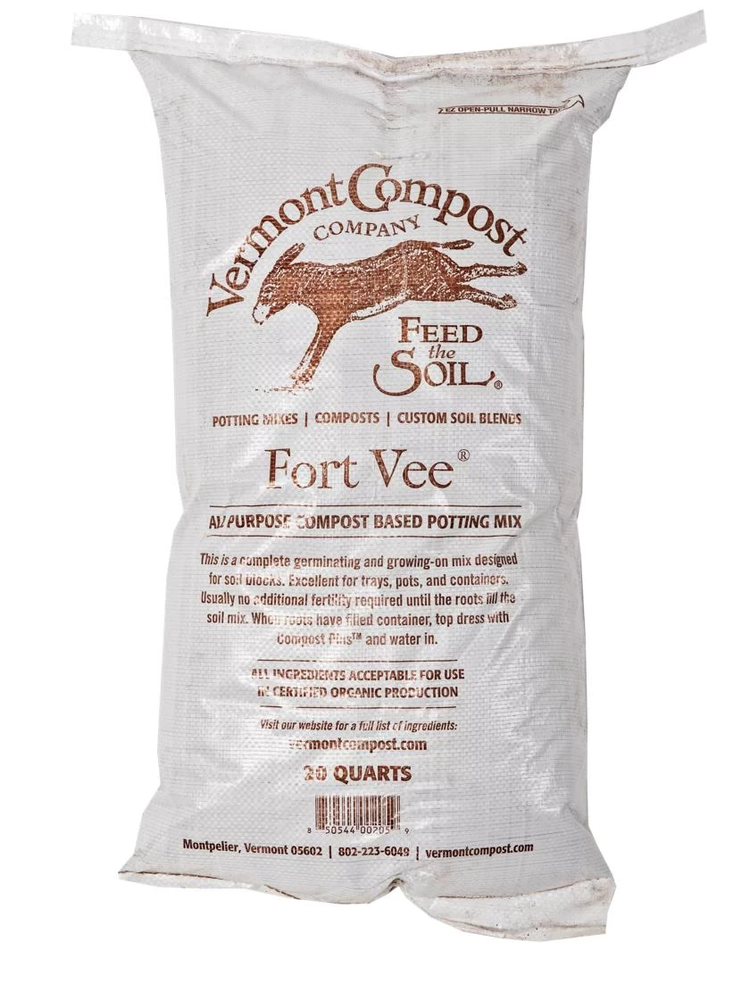 Vermont Compost Company Fort Vee⢠Potting Mix, 20 Quarts