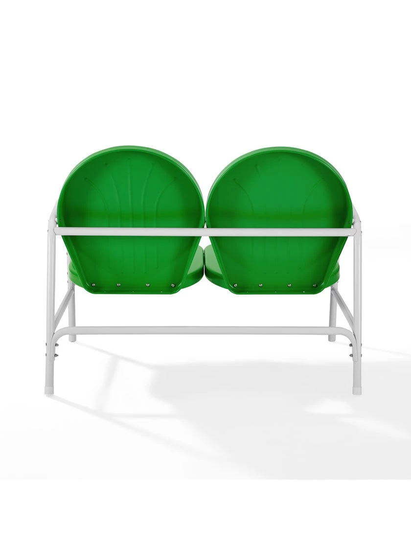 Crosley Griffith Metal Outdoor Loveseat - Image 3