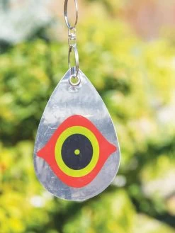 Bird Scare Reflective Bullseye Discs, Set Of 5