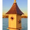 Copper Shingled Roof Bird House