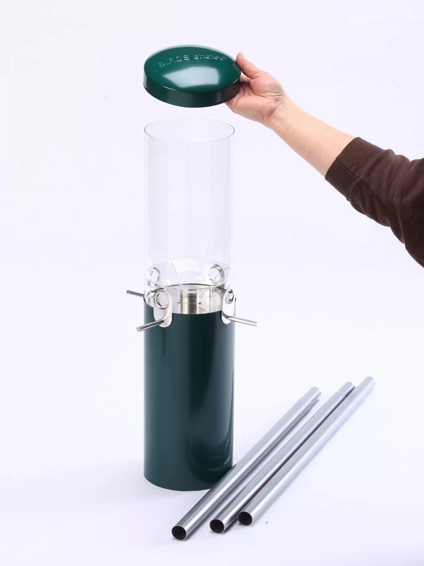 Birds Choice™ Feeder With Squirrel Baffle & Pole - Image 2