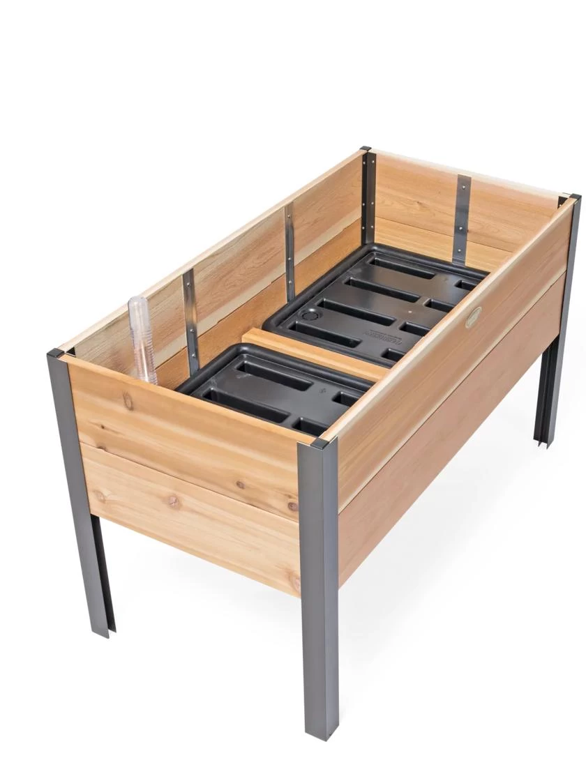 Self-Watering Elevated Planter Box, 2' X 4' - Image 5