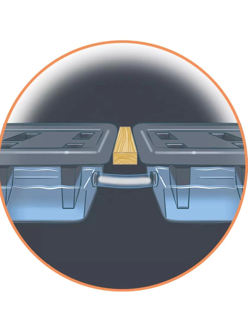 Self-Watering Eco-Stained Elevated Planter Box, 2' X 8' - Image 11