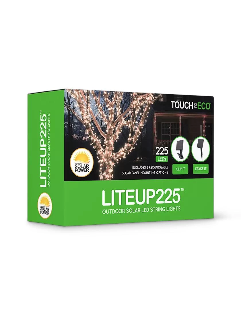 Solar LED String Lights, Lightup225™ - Image 7