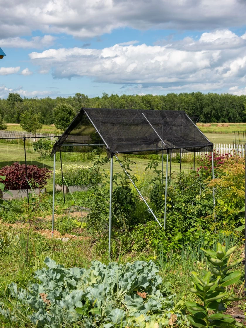 Connector Kit For DIY Peaked Roof Frame For In Ground Garden Bed - Image 4
