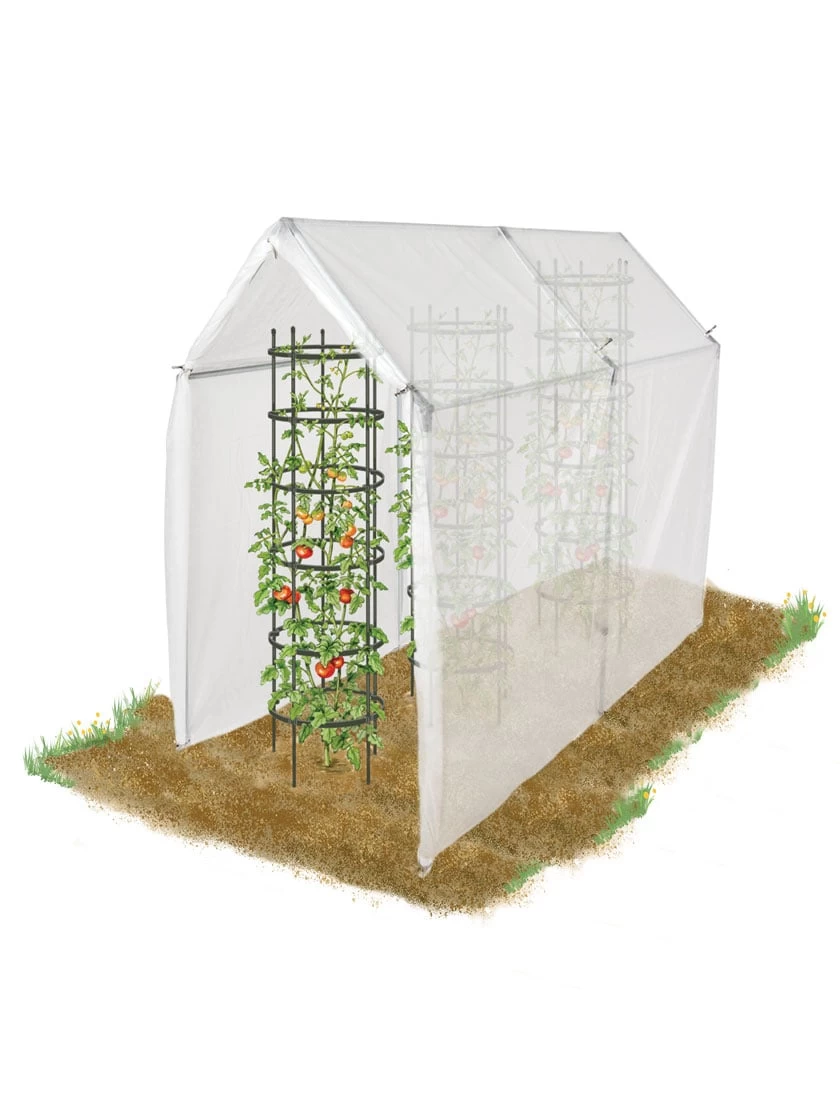 Connector Kit For DIY Peaked Roof Frame For In Ground Garden Bed - Image 7