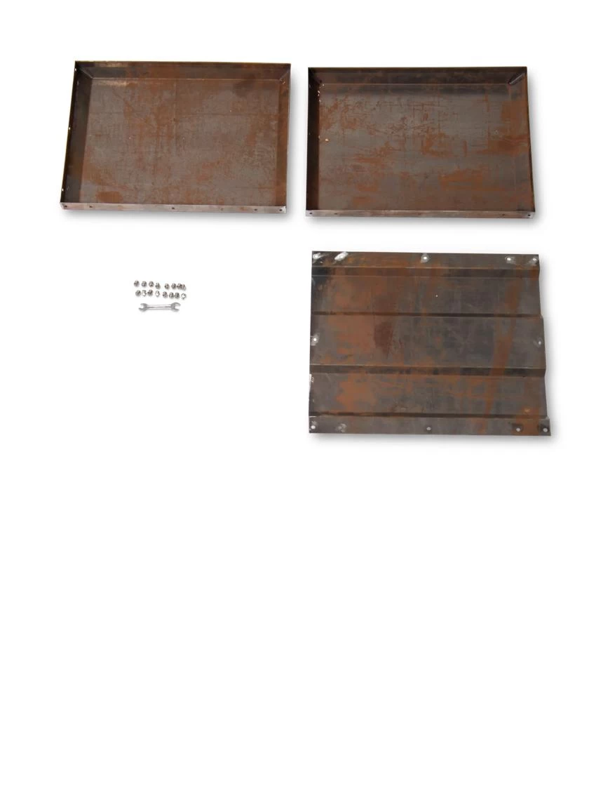 Corten Steel Modular Raised Bed, 2' Extension - Image 2