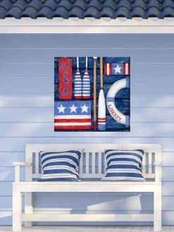 Team Spirit Outdoor Wall Art