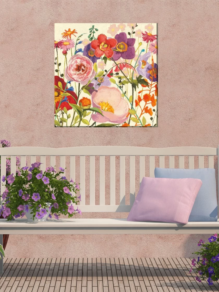 Spring Frolic Outdoor Wall Art