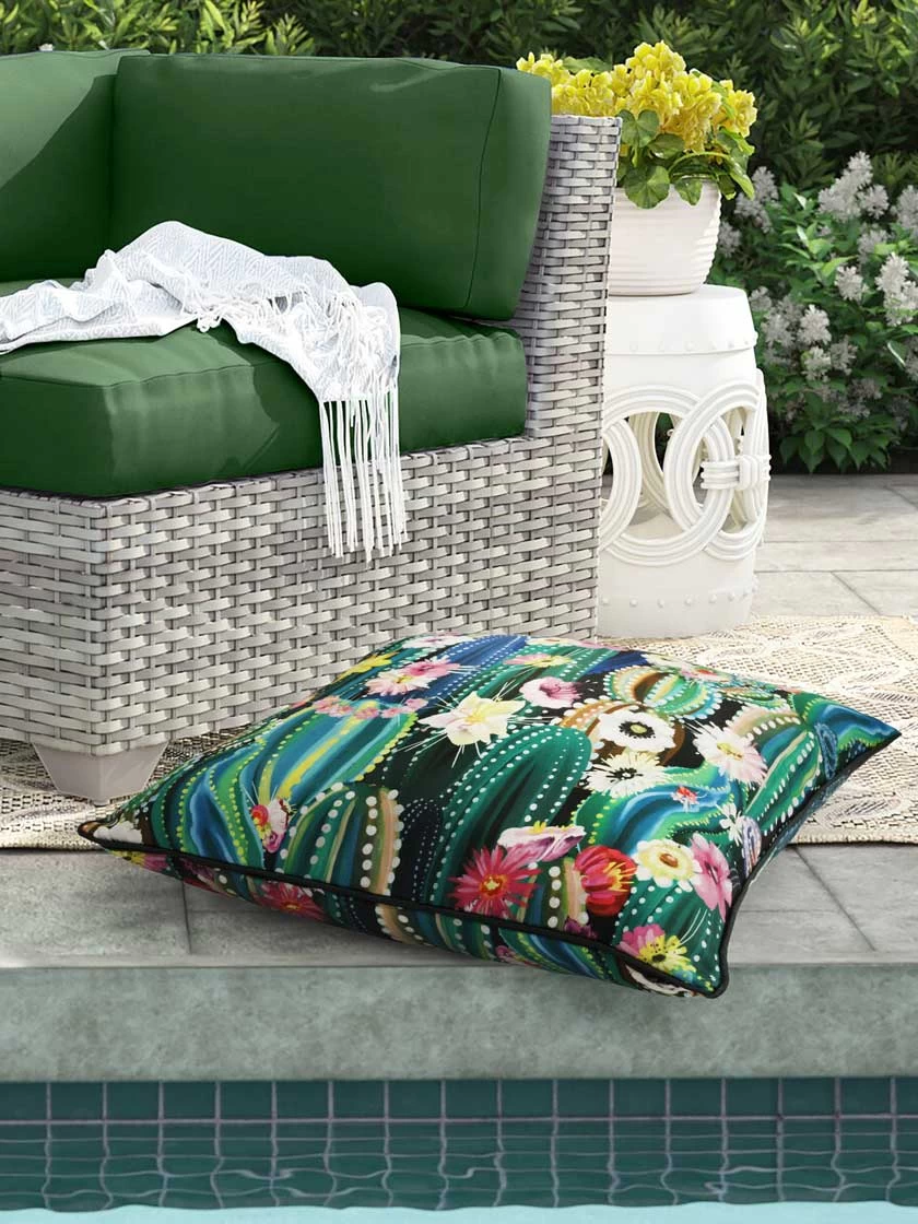 Outdoor Decor™ Floor Pillows, 24" X 24" - Image 4