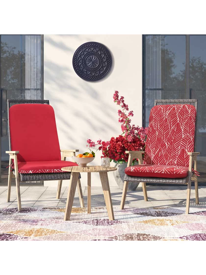 Outdoor Decor™ Seat Pad High Back Cushions, 20" X 45" - Image 2