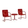 Crosley Bates 3-piece Outdoor Dining Chair Set