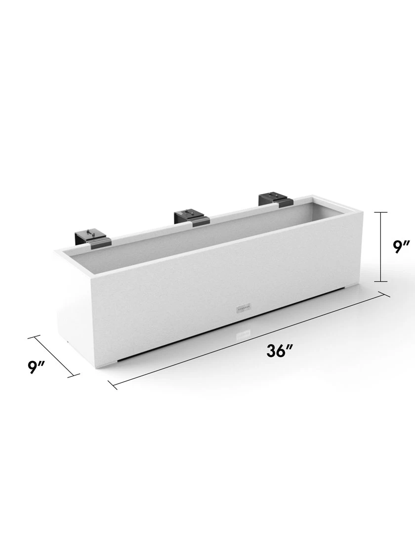 Veradek Metallic Series Railing Planters - Image 12