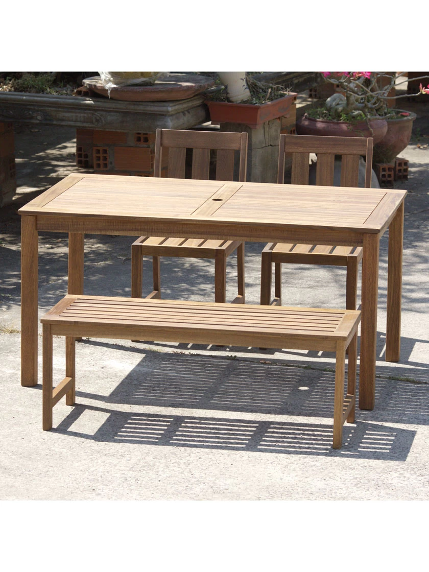 Fontana 4 Pc Outdoor Dining Set - Image 2