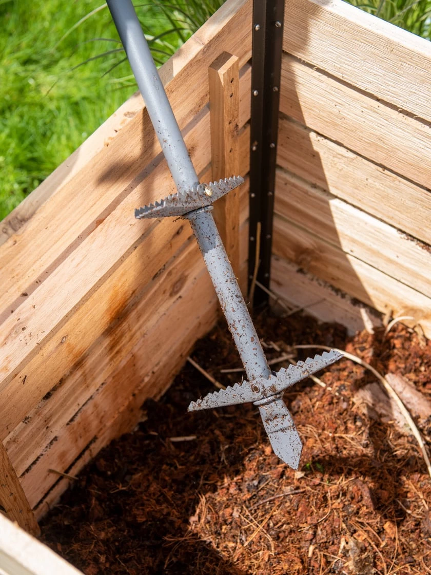 Double-Up Compost Aerator