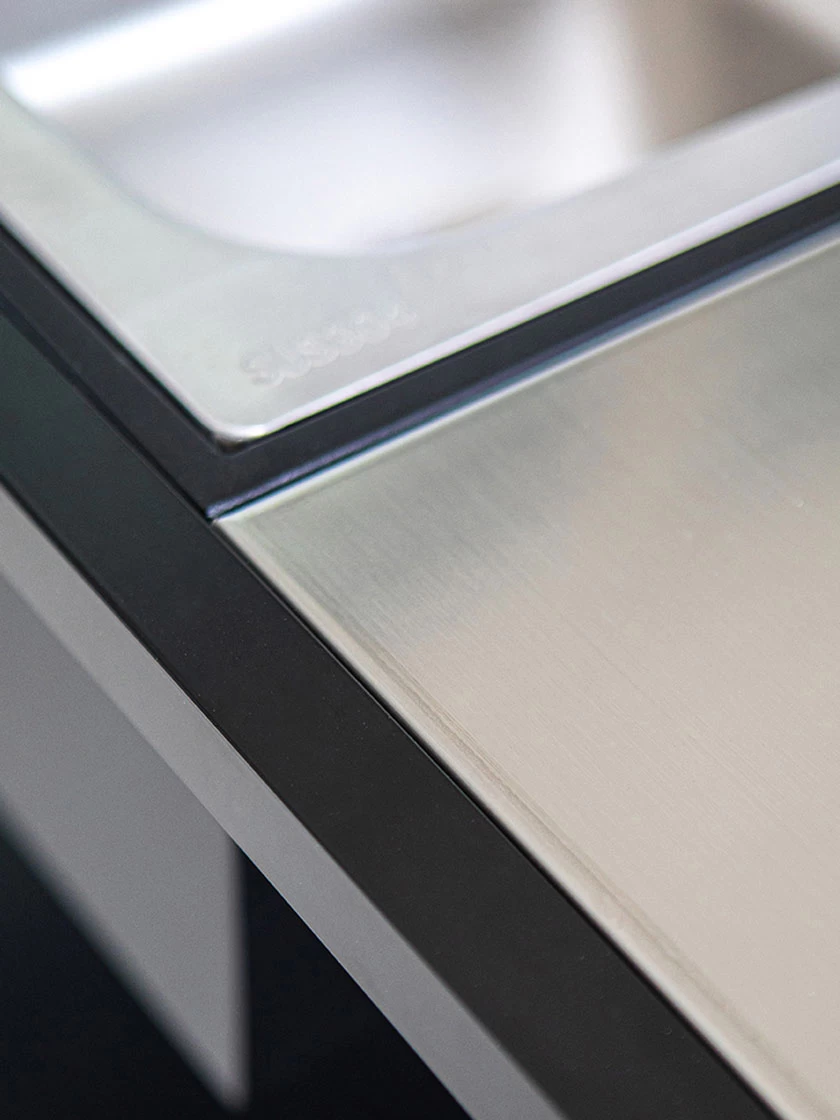 Veradek Stainless Steel Outdoor Kitchen Series Counter Sink - Image 9