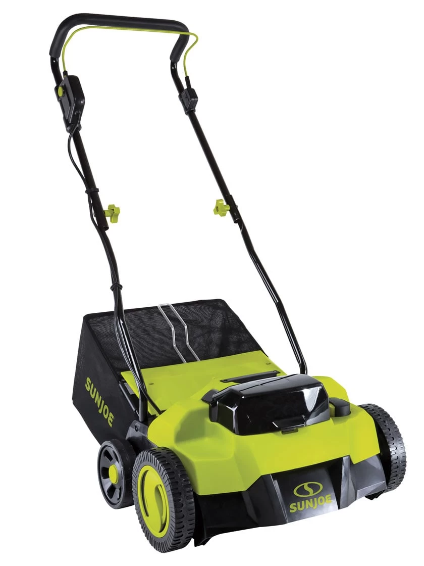 Sun Joe® 48V ION+ Cordless 15-Inch 5-Position Walk-Behind Lawn Dethatcher - Image 2