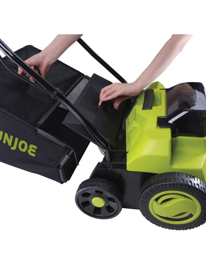 Sun Joe® 48V ION+ Cordless 15-Inch 5-Position Walk-Behind Lawn Dethatcher - Image 8