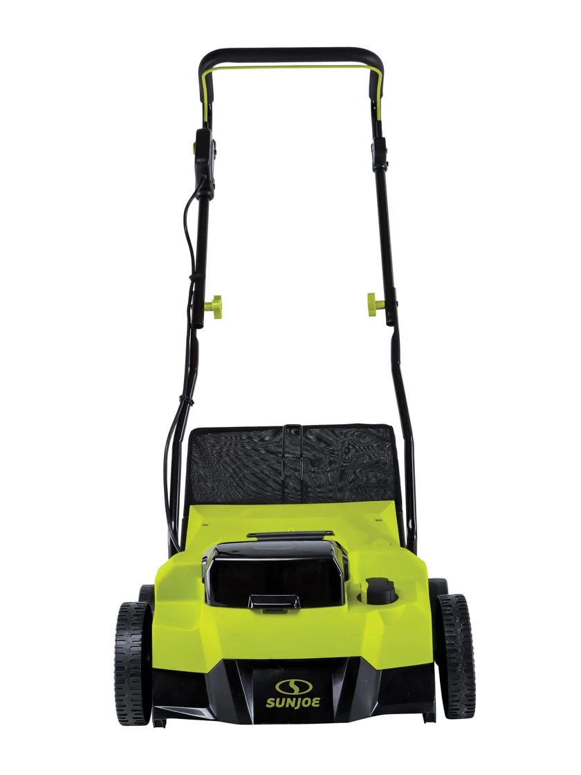 Sun Joe® 48V ION+ Cordless 15-Inch 5-Position Walk-Behind Lawn Dethatcher - Image 4