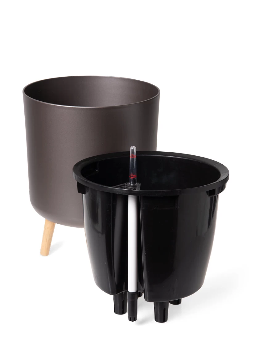 Ava Self-Watering Round Planter - Image 8