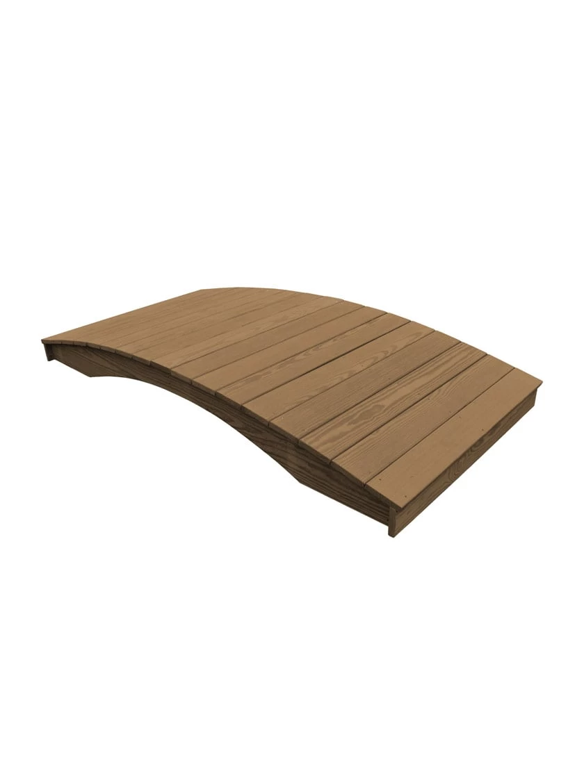 Plank Garden Bridge Finished 4' X 10'