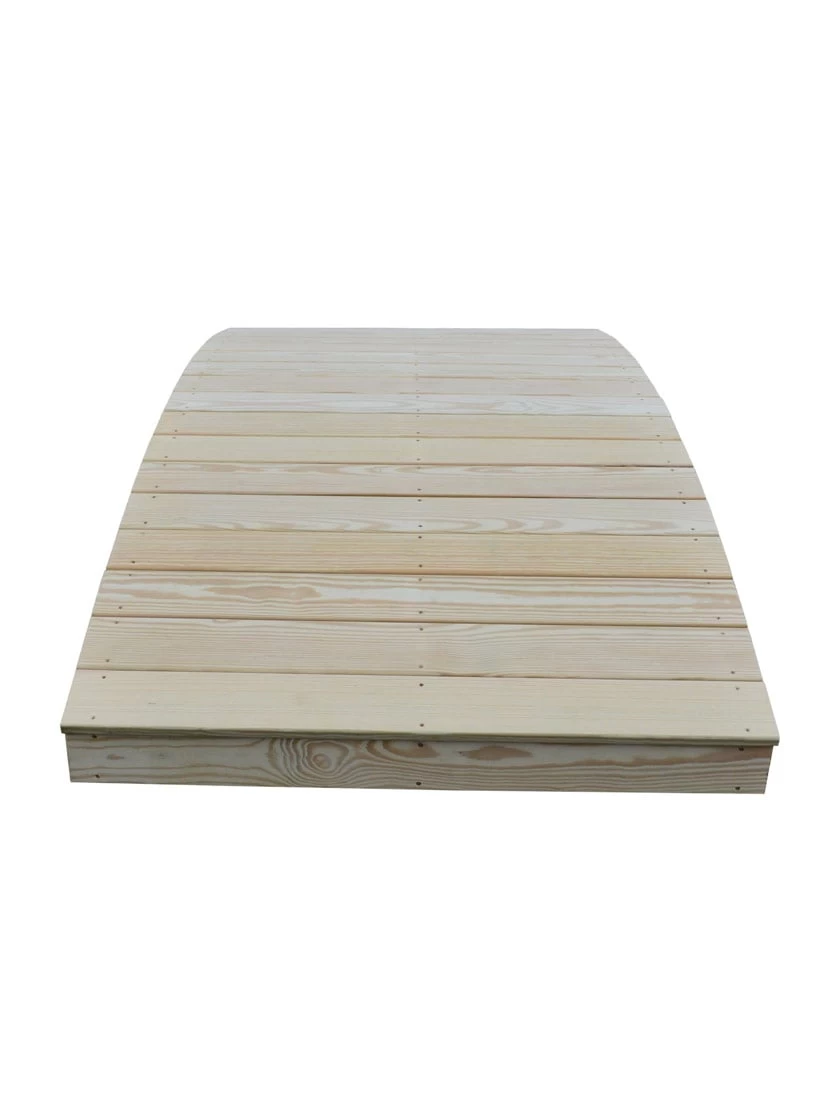 Plank Garden Bridge Unfinished 4' X 12' - Image 3