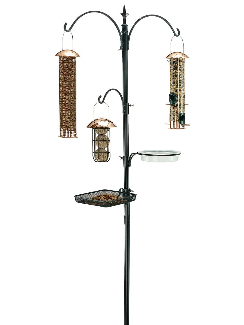 GardmanĀ® Antique Finish Bird Feeding Station