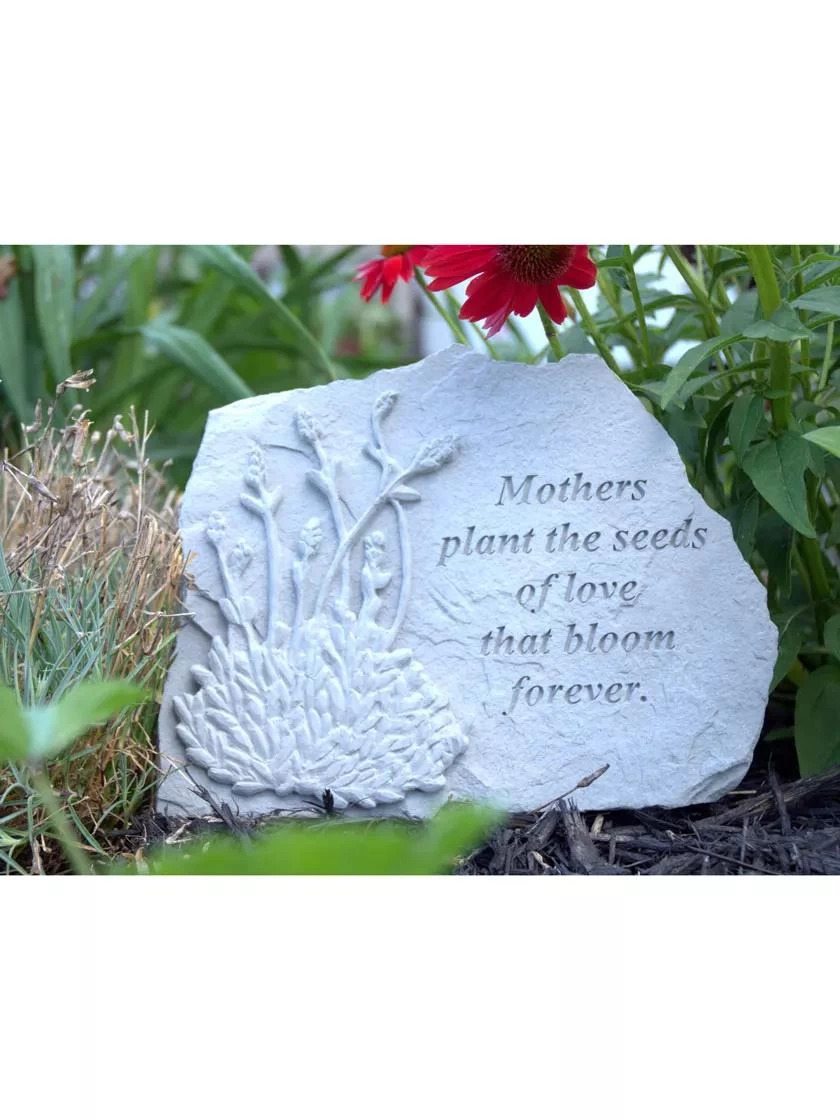 Mothers Plant The Seeds Of Love Memorial Stone - Image 2
