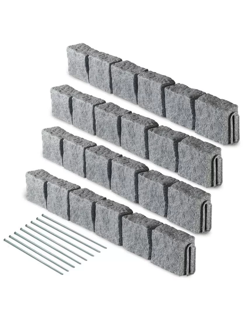 Beuta™ 6-Block Edging Section, 4 Pack
