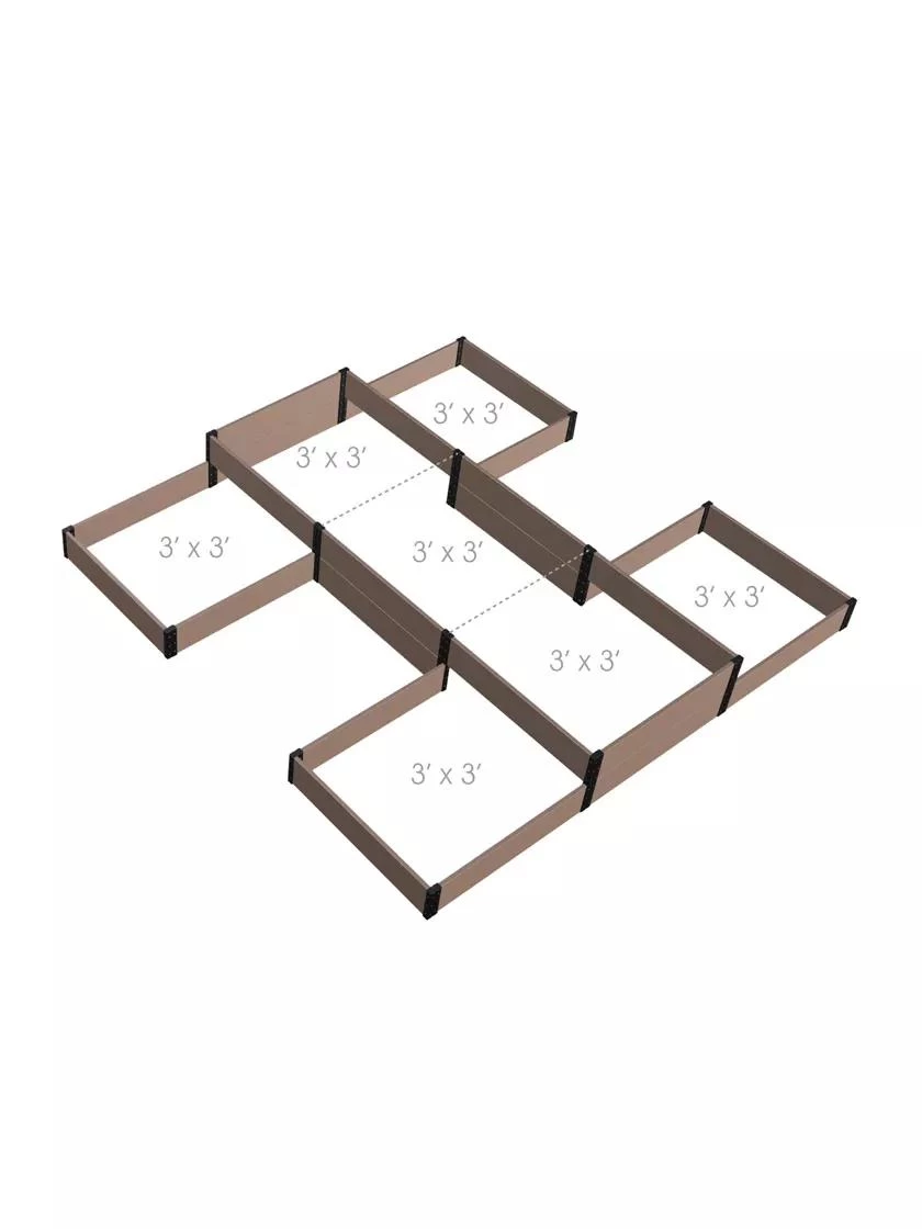 Terraced H-Shape Garden Bed - Image 2