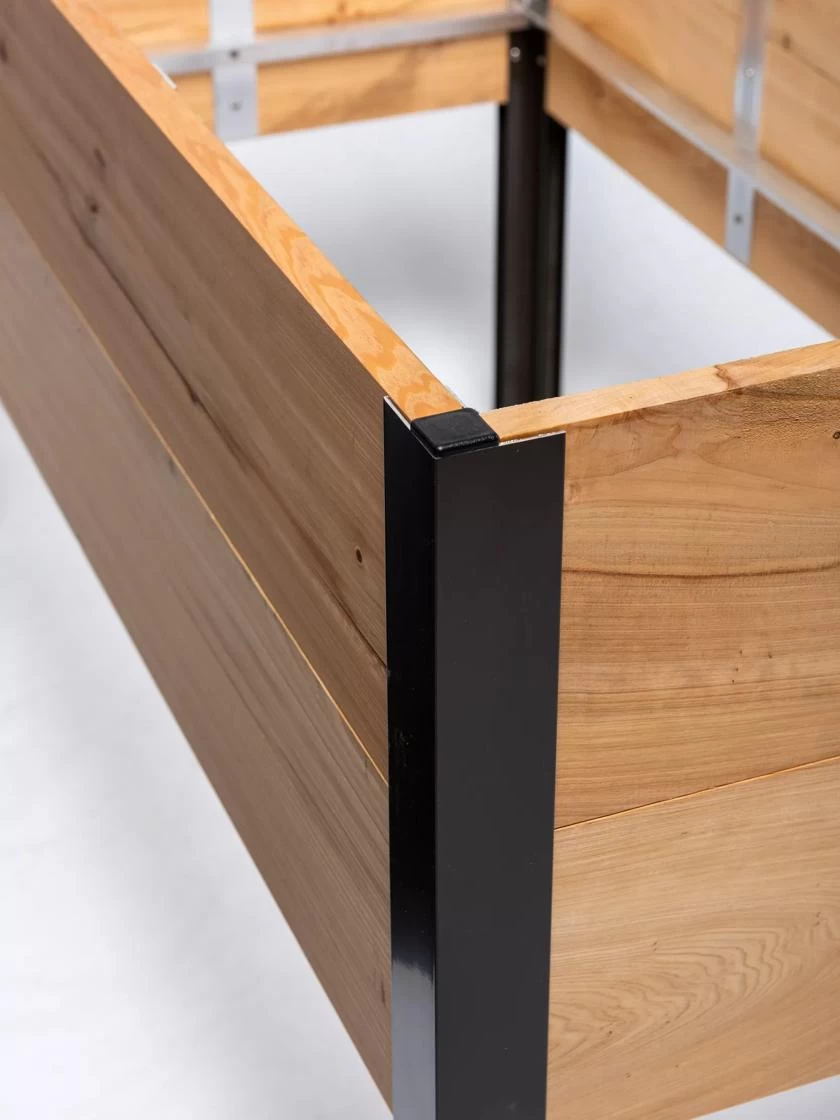 Self-Watering Eco-Stained Elevated Planter Box, 2' X 8' - Image 13